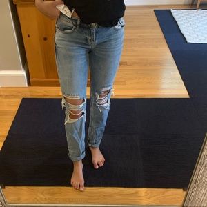 NWT Zara straight leg jeans